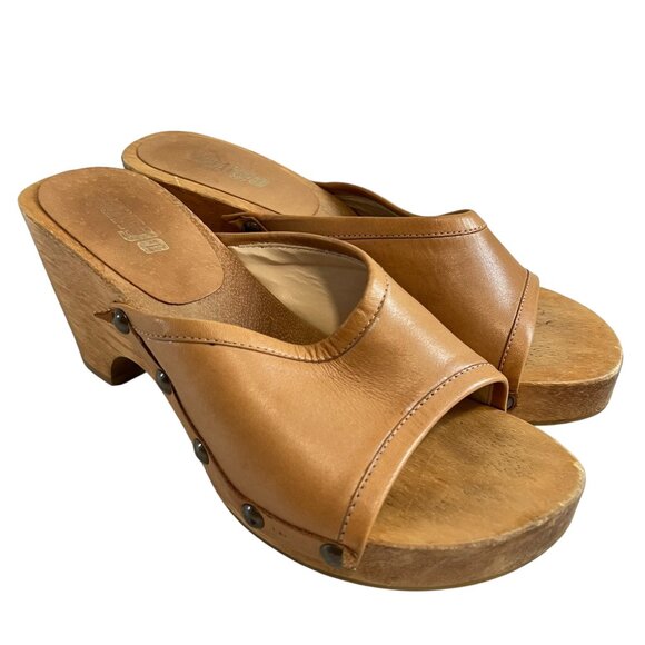 y2k Bongo wooden sandals - Picture 1 of 11